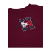 Tommy Hilfiger Oxblood Script Logo Graphic Tee